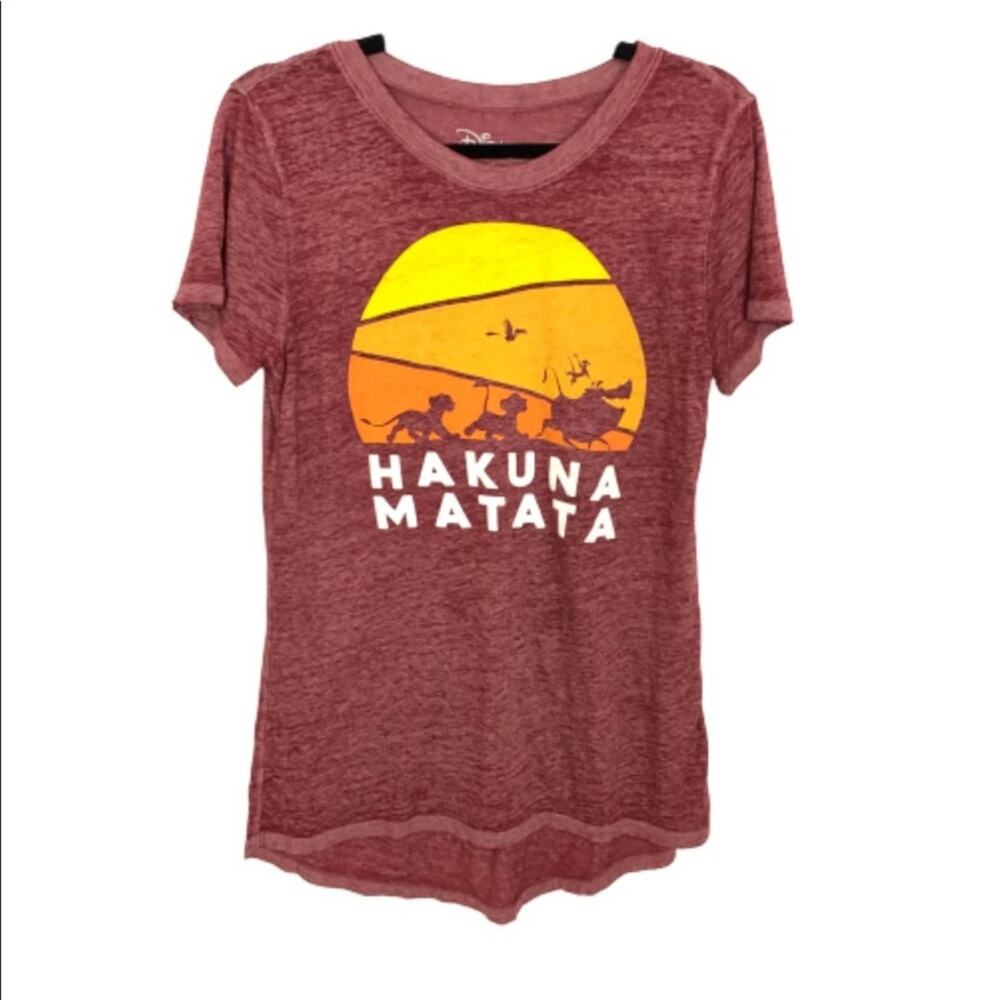 Disney’s Lion King Hakuna Matata Burnout Tee Small